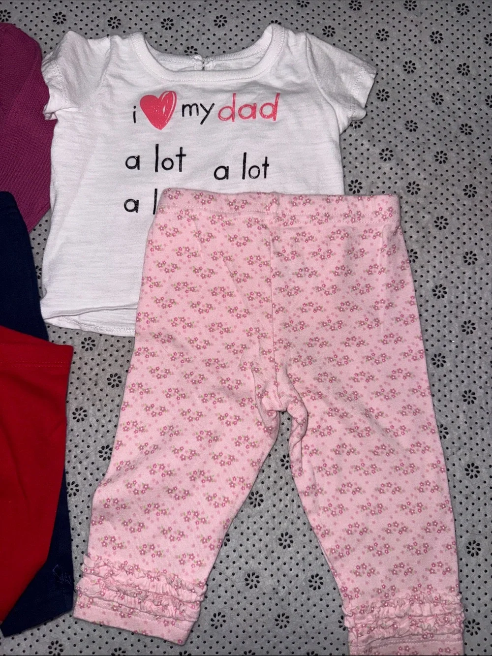 🛍 CUTE LITTLE GIRLS  MIXED ITEMS 7 PIECES  SIZE 3-6 MONTHS 🛍